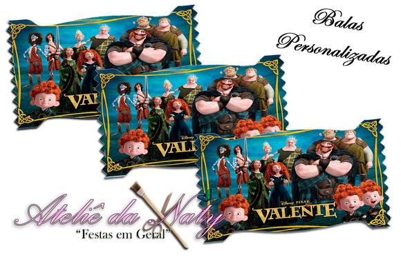 Balas Personalizadas - Valente