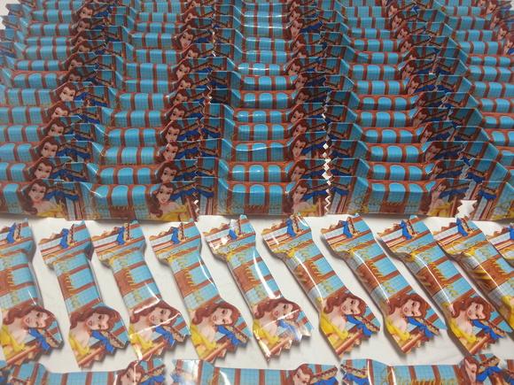Balas Personalizadas - A Bela e a Fera