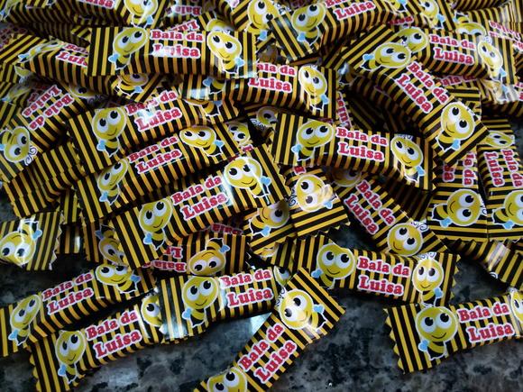 Balas Personalizadas - Abelhinha