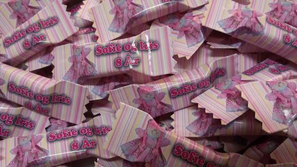 Balas Personalizadas - Bonequinha