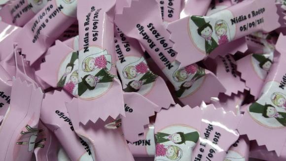 Balas Personalizadas - Casamento