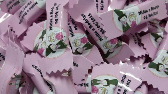 Balas Personalizadas - Casamento