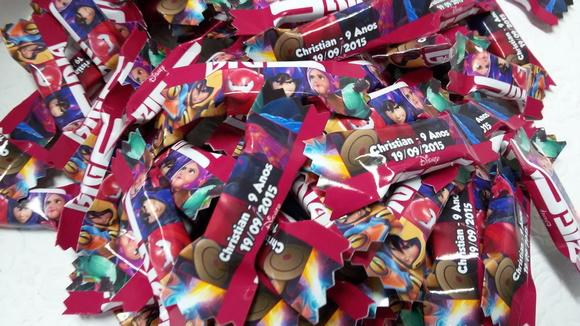 Balas Personalizadas - Operação Big Hero