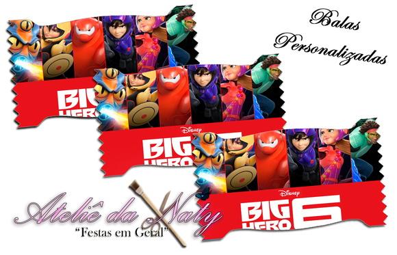 Balas Personalizadas - Operação Big Hero