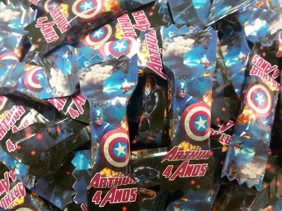 Balas Personalizadas - Os Vingadores