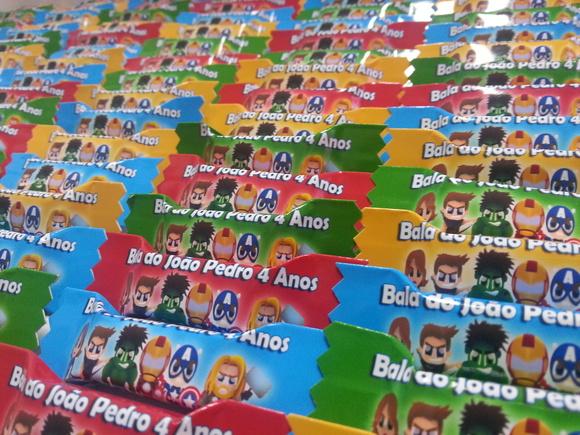 Balas Personalizadas - Os Vingadores