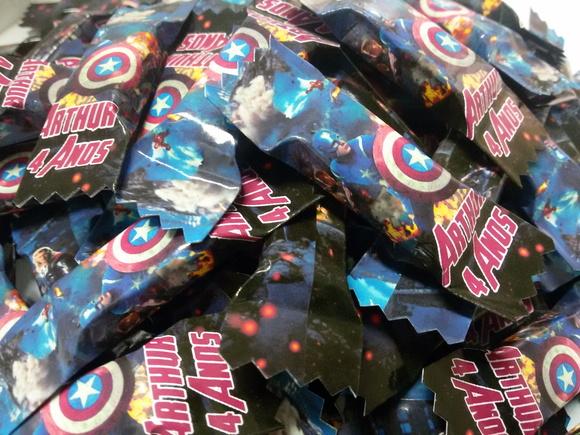 Balas Personalizadas - Os Vingadores
