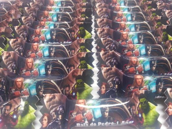 Balas Personalizadas - Os Vingadores
