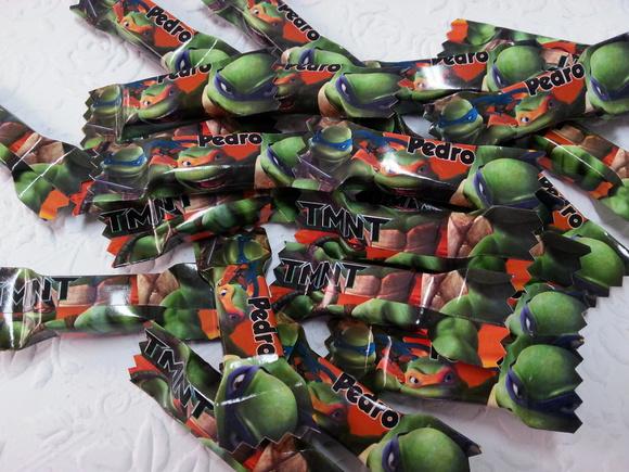 Balas Personalizadas - Tartarugas Ninjas
