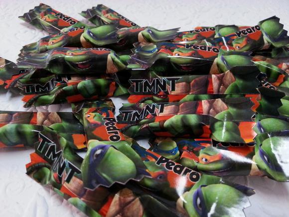 Balas Personalizadas - Tartarugas Ninjas