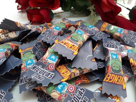Balas Personalizadas - Vingadores Baby