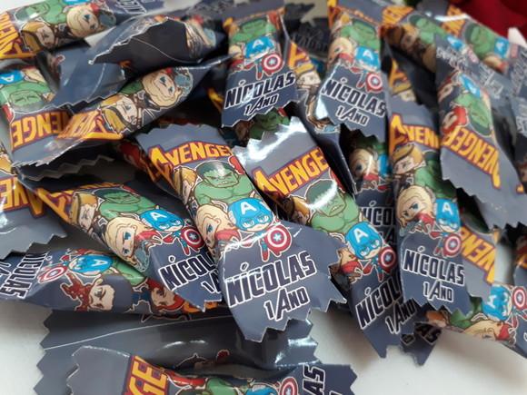 Balas Personalizadas - Vingadores Baby