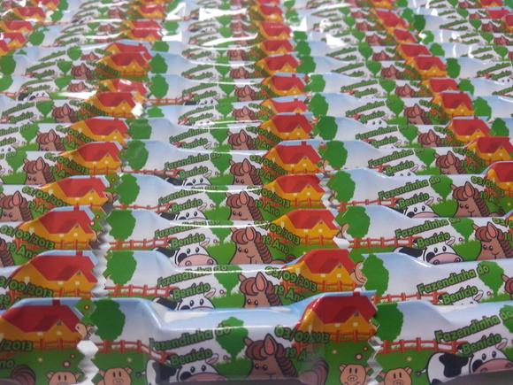 Balas Personalizadas -fazendinha