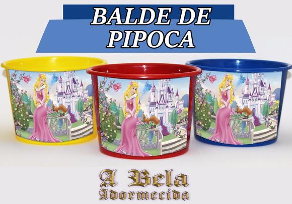 Baldinho Para Pipoca - Bela Adormecida