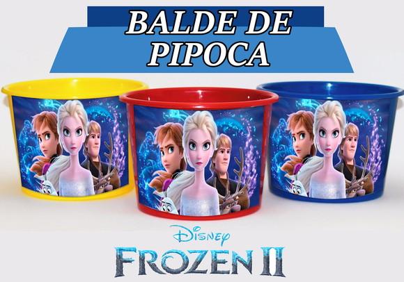 Baldinho Para Pipoca - Frozen 2