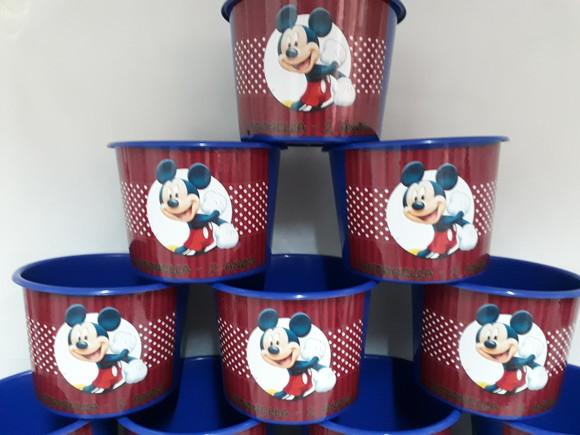 Baldinho Para Pipoca - Mickey Mouse