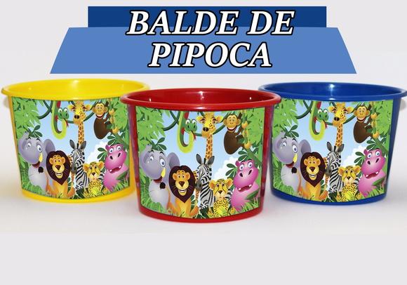 Baldinho Para Pipoca - Safari