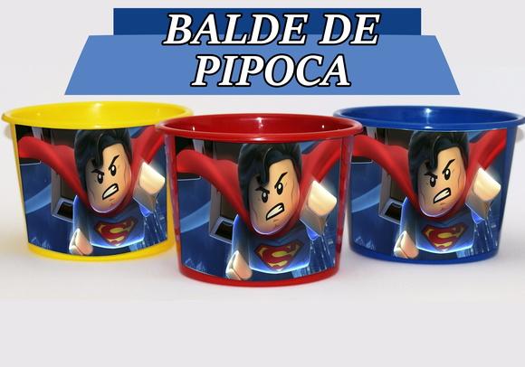 Baldinho Para Pipoca - Super Man