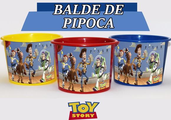 Baldinho Para Pipoca - Toy Story