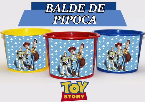 Baldinho Para Pipoca - Toy Story