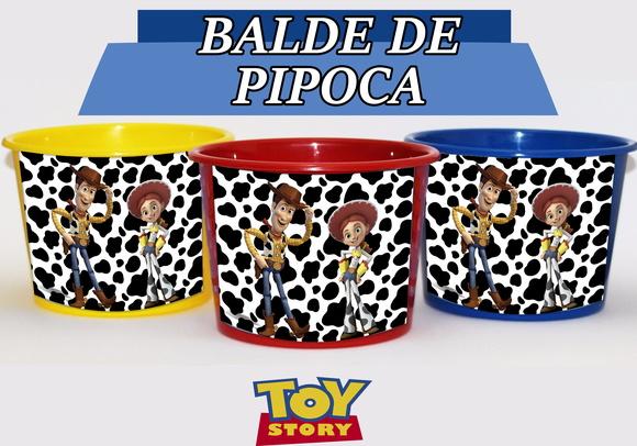Baldinho Para Pipoca - Toy Story
