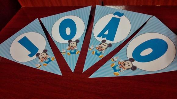Bandeirola - Baby Mickey