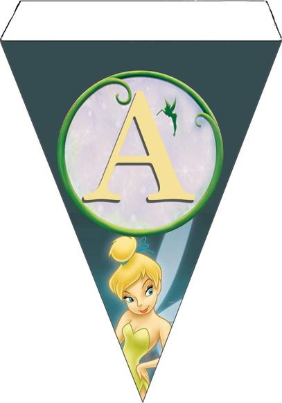 Bandeirola - Tinkerbell
