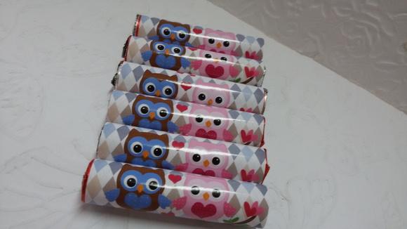Batom Personalizado - Corujinhas