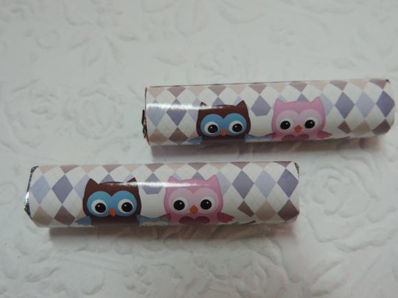 Batom Personalizado - Corujinhas