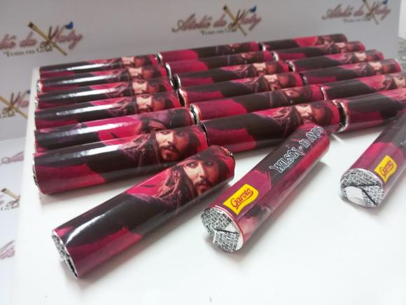 Batom Personalizado - Piratas do Caribe