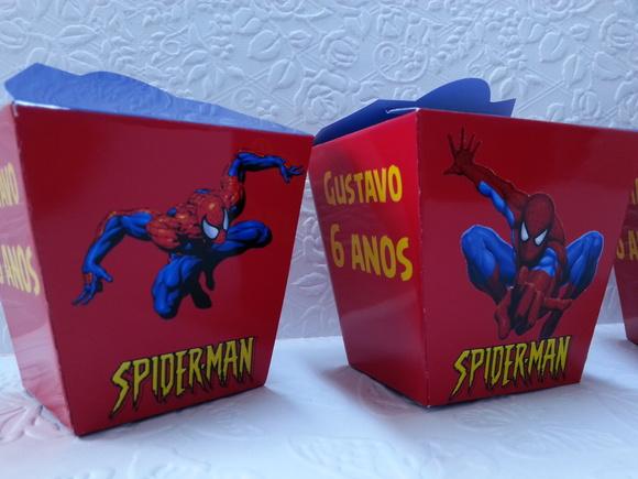 Caixa Sushi - Spider Man