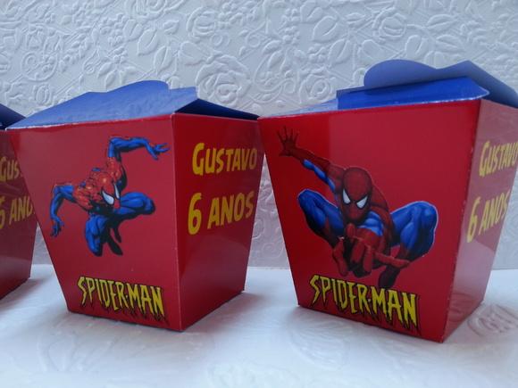 Caixa Sushi - Spider Man