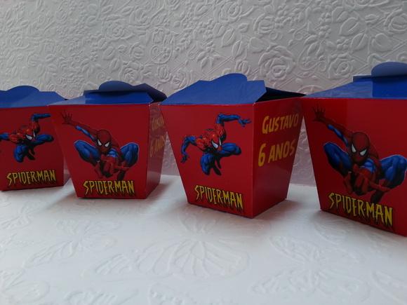Caixa Sushi - Spider Man