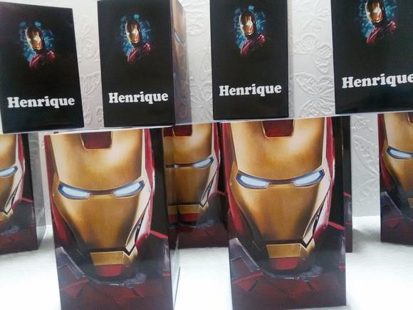 Caixinha Aberta - Iron Man