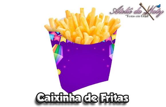 Caixinha de Fritas - Festa Junina