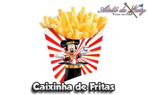 Caixinha de Fritas - Mickey Mouse Circo