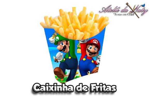 Caixinha de Fritas - Super Mario