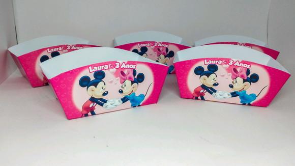 Caixinha Hot Dog - Mickey e Minnie