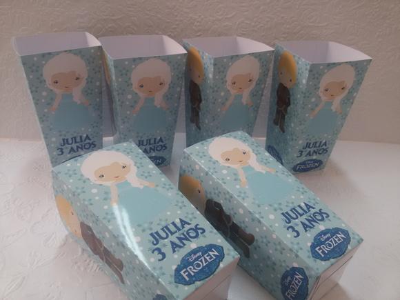 Caixinha para Pipoca - Frozen
