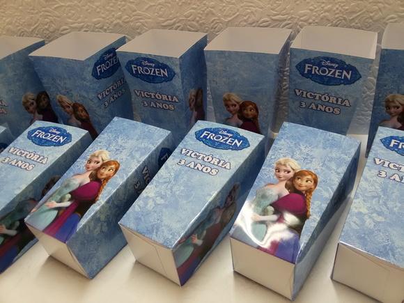 Caixinha para Pipoca - Frozen