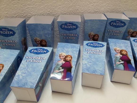 Caixinha para Pipoca - Frozen