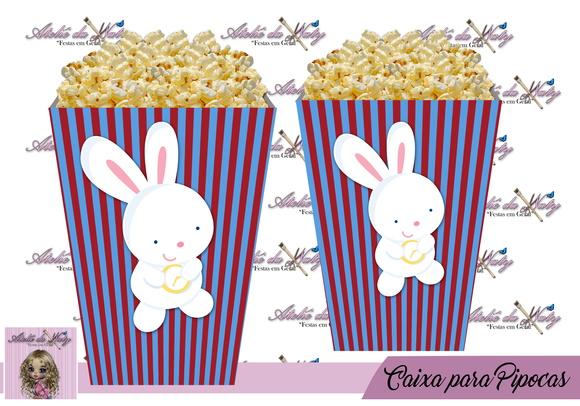 Caixinha Para Pipocas - Alice