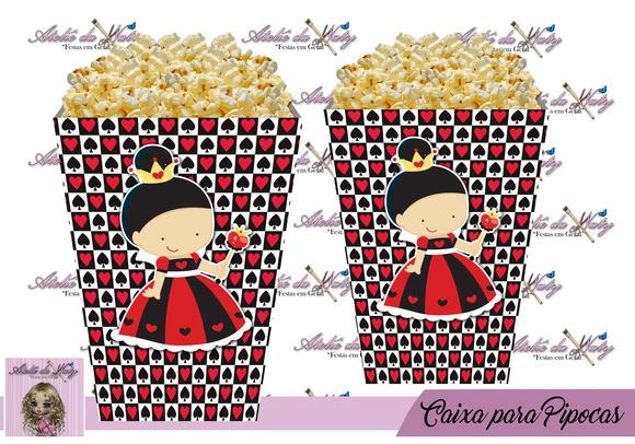 Caixinha Para Pipocas - Alice