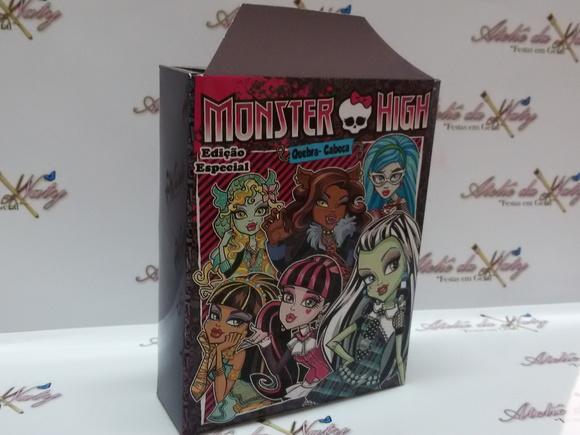 Caixinha Personalizada - Monster High