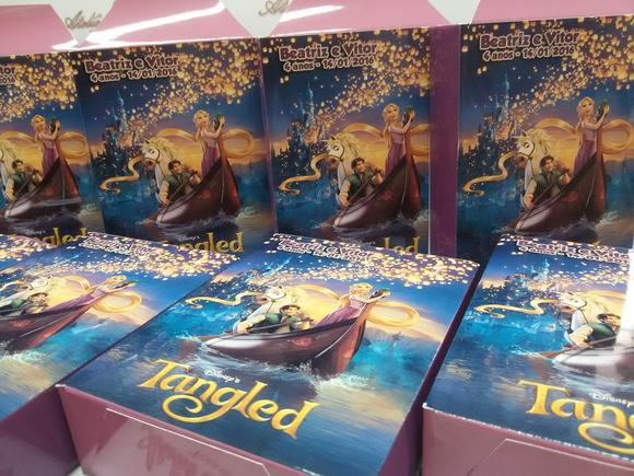 Caixinha Personalizada - Tangled