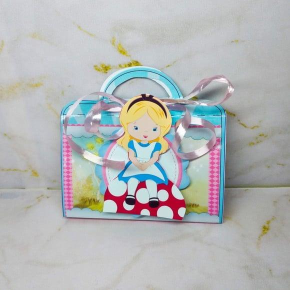 Caixinha Porta Chocolate - Alice no País das Maravilhas