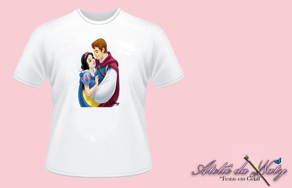 Camiseta - Branca de Neve