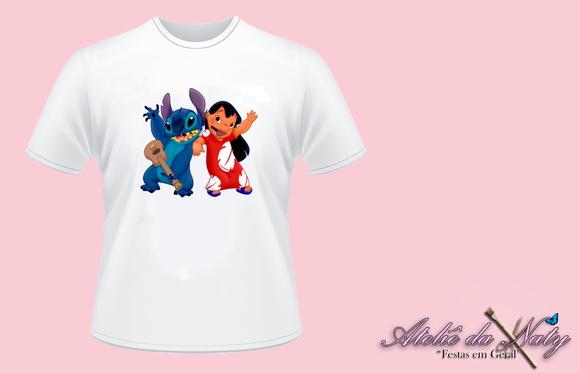 Camiseta - Lilo & Stitch