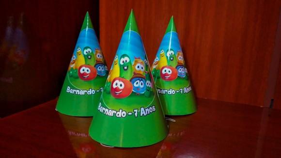 Chapéu para Festa - Vegetais