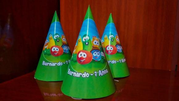 Chapéu para Festa - Vegetais
